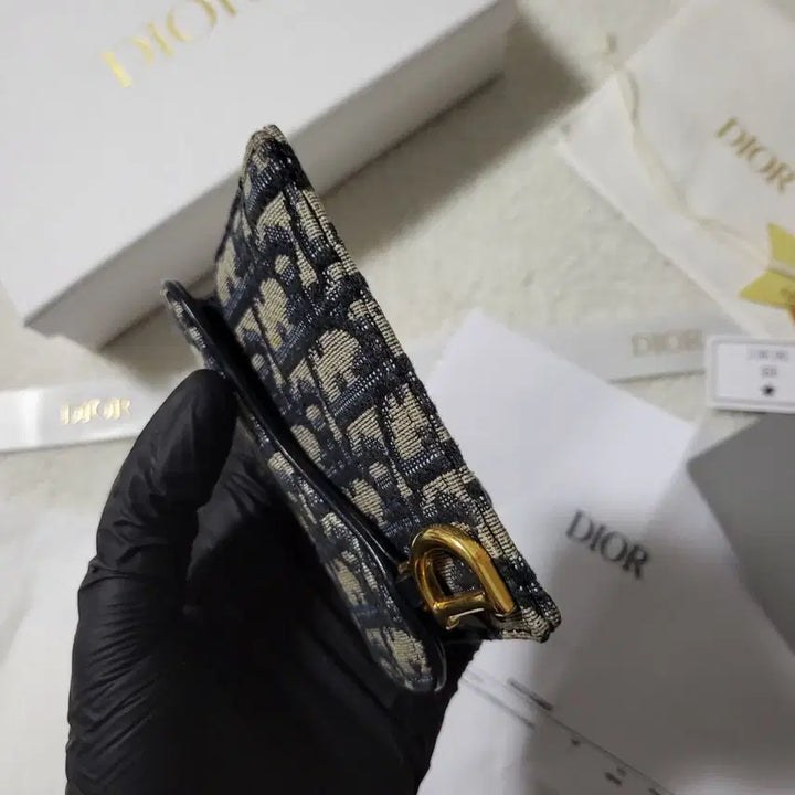 [BUNJANG] Dior Oblique Saddle Card Wallet / [새상품급/풀구성] 디올 오블리크 새들 카드지갑