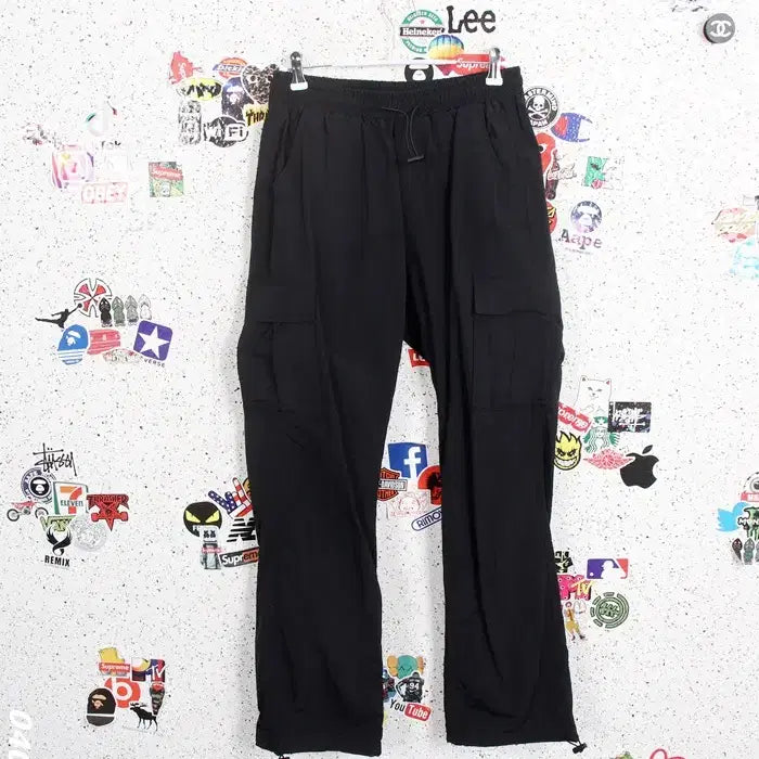 [BUNJANG] Balou Banding String Cargo Pants BK / 여성M / 발로우 밴딩 스트링 카고팬츠BK 33-2