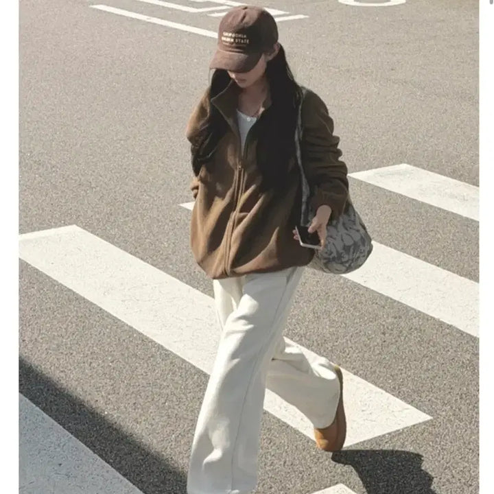 [SOLD OUT] 후리스 핑크+모카 일괄 2개