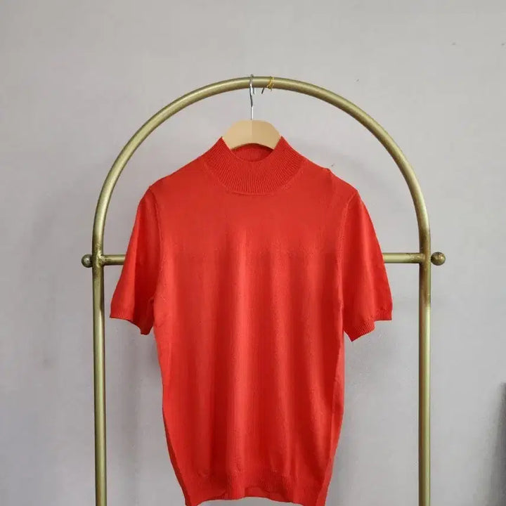 [BUNJANG] SOFTBLANSIC Cashmere Mock Neck Knit Top / SOFTBLANSIC 모크넥  캐시미어 니트