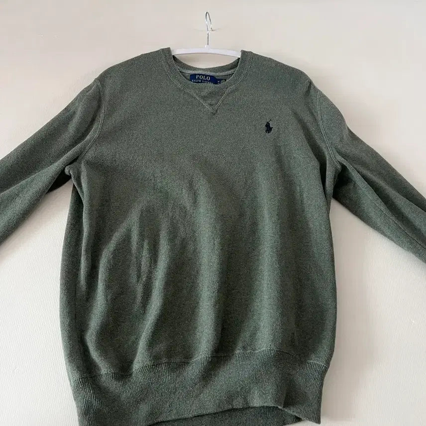 [BUNJANG] Polo Ralph Lauren Knit Sweatshirt / 폴로니트맨투맨