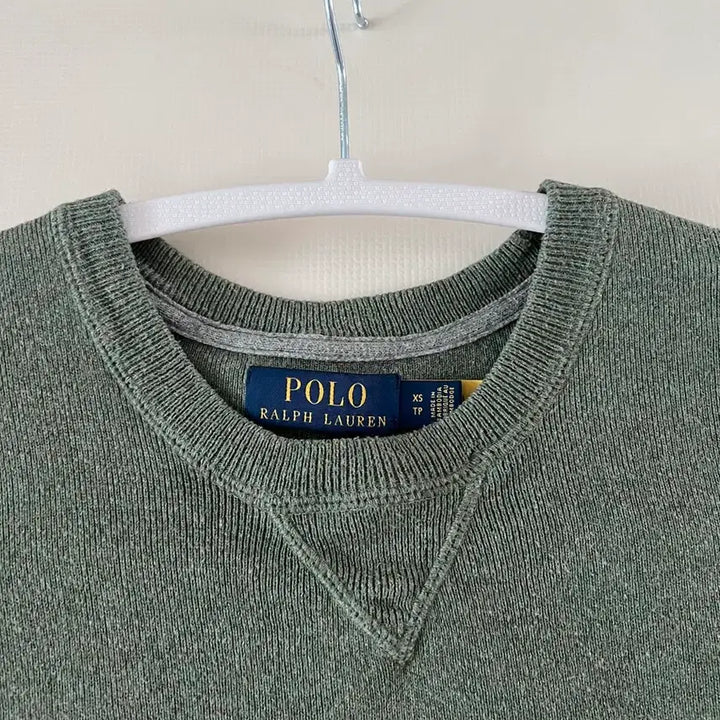 [BUNJANG] Polo Ralph Lauren Knit Sweatshirt / 폴로니트맨투맨