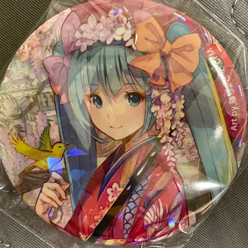 [BUNJANG] Hatsune Miku Yukimiku Sky Town Can Badge / 유키미쿠스카이타운 미쿠 캔뱃지