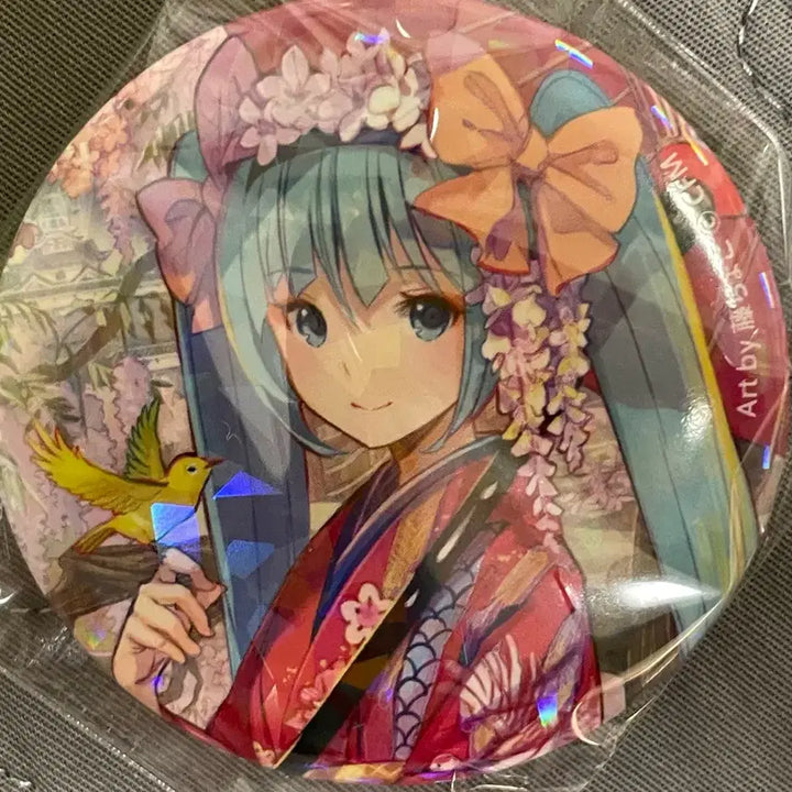 [BUNJANG] Hatsune Miku Yukimiku Sky Town Can Badge / 유키미쿠스카이타운 미쿠 캔뱃지