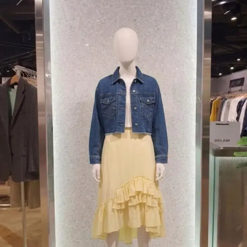 [BUNJANG] JUCY JUDY Denim Jacket / 쥬시쥬디 청자켓 (새상품)