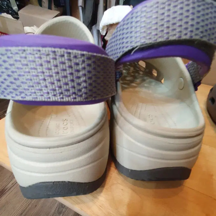 [SOLD OUT] 크록스 하이커 엑스케이프 클로그 아이보리 230m