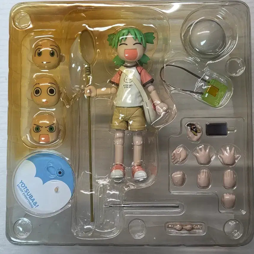 [BUNJANG] Yotsuba&amp;! Revoltech DX Summer Vacation Set Figure / 요츠바랑 리볼텍 DX 여름방학 세트 개봉품