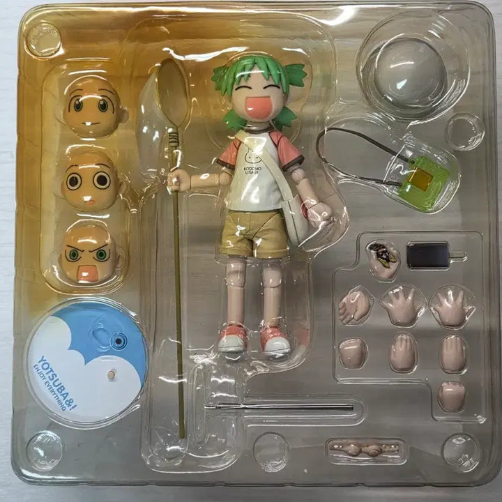 [BUNJANG] Yotsuba&amp;! Revoltech DX Summer Vacation Set Figure / 요츠바랑 리볼텍 DX 여름방학 세트 개봉품