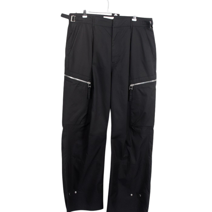 [BUNJANG] EA Detailed Zippered Cotton Pants BK 33-3 L / 남성L / 이에이 디테일 지퍼드 코튼팬츠BK 33-3