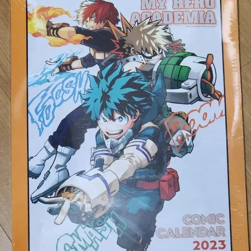 [BUNJANG] My Hero Academia 2023 Calendar Limited Edition / 나의 히어로 아카데미아 2023 캘린더 한정판 (미개봉)