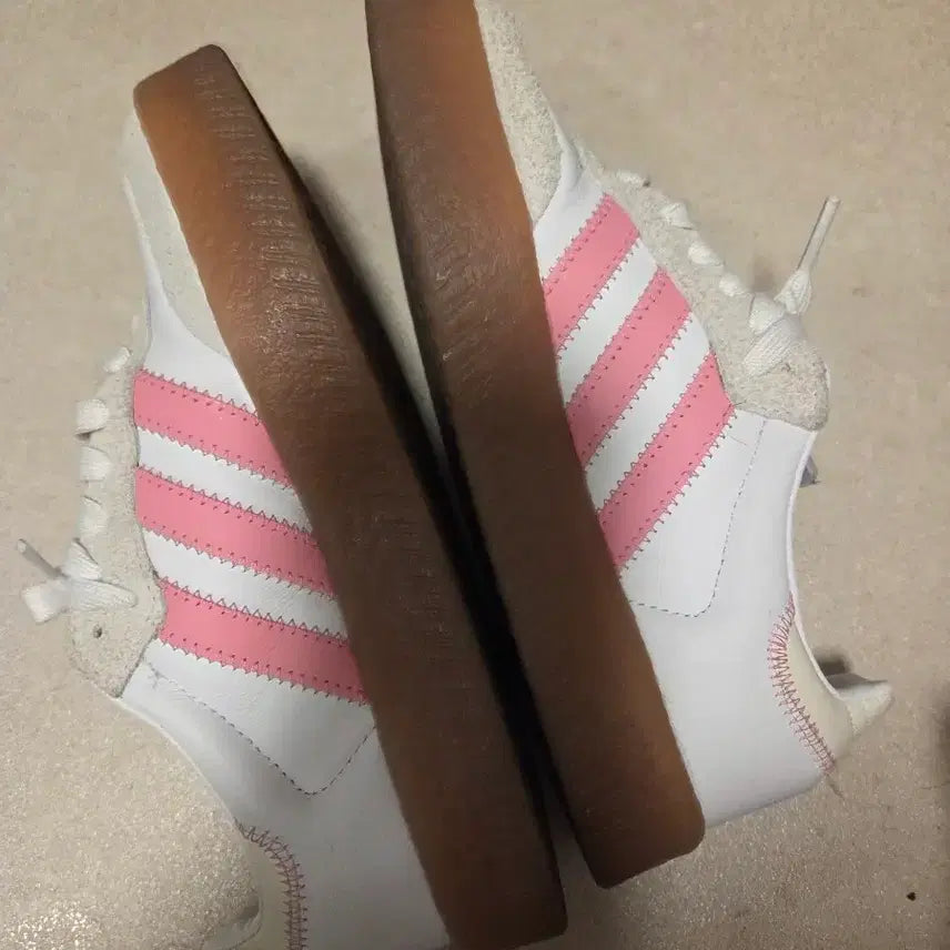 [BUNJANG] Adidas Samba Platform White Pink Women&