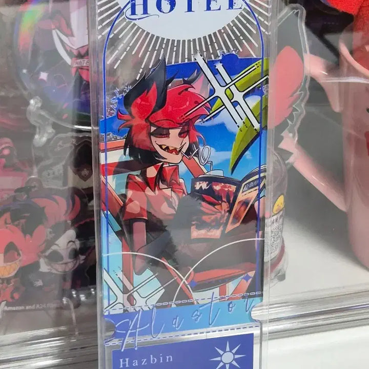 [BUNJANG] Hazbin Hotel Alastor Acrylic Ticket / 해즈빈호텔 알래스터 비공굿 아크릴 티켓 판매합니다