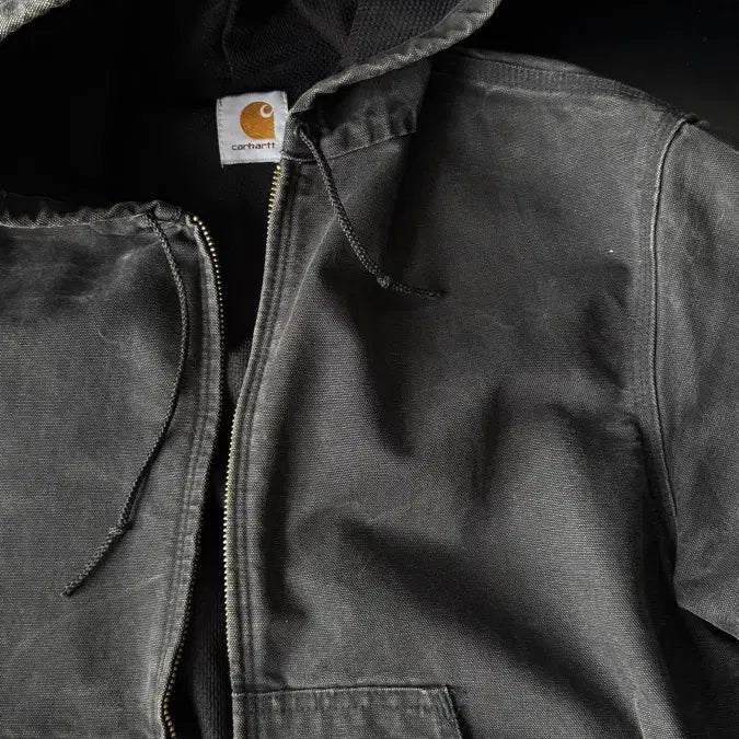 [BUNJANG] Carhartt Sandstone Duck Active Jacket Simon Dominic x Paloalto Autographed / 칼하트 아이유 액티브 후드 자켓 simonD x Paloalto