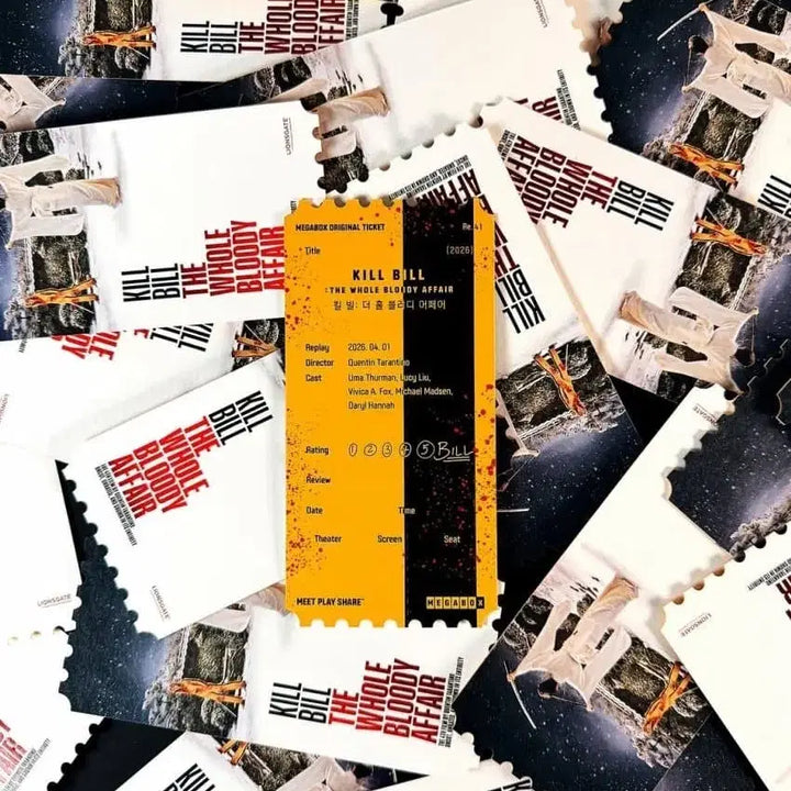 [BUNJANG] Kill Bill Artgraphy OT Bundle Set / 킬빌 2종 아트그라피 오리지널티켓 오티 일괄