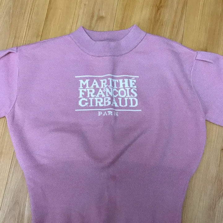 [BUNJANG] Marithe Francois Girbaud Indigo Pink Knit / 마리떼 프랑소와 저버 핑크 니트