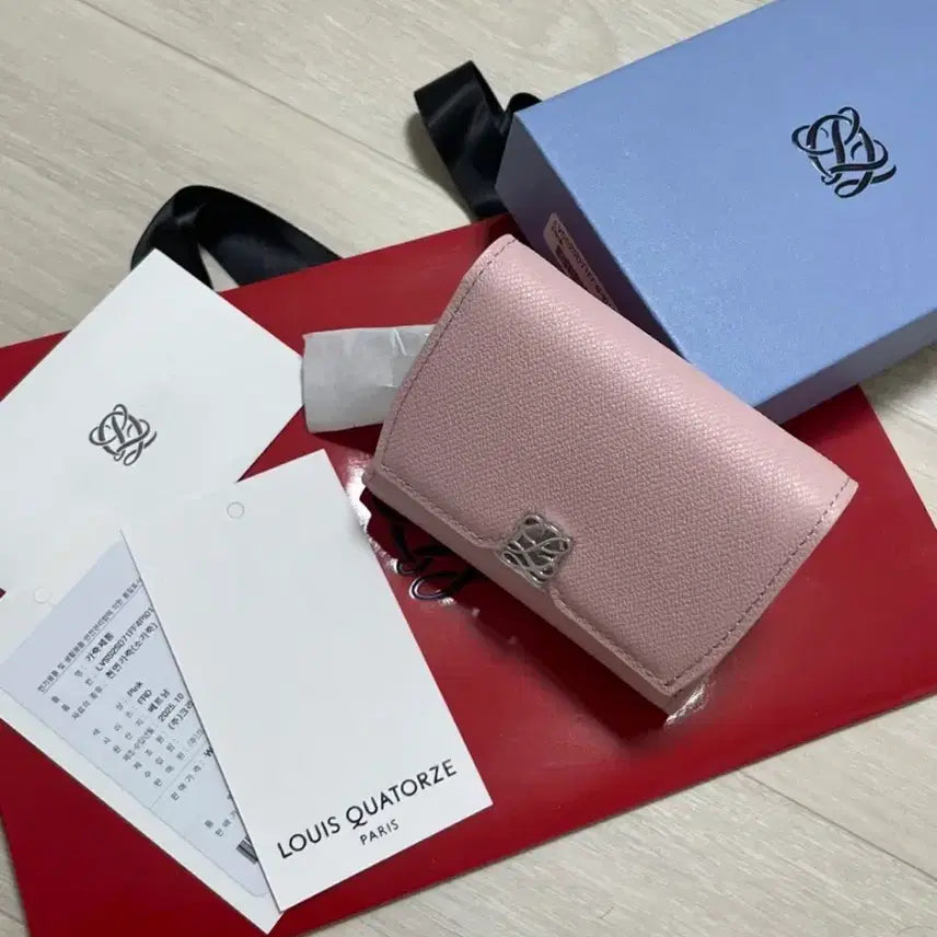 [BUNJANG] Louis Quatorze Pink Wallet / 루이까또즈 핑크색 반지갑
