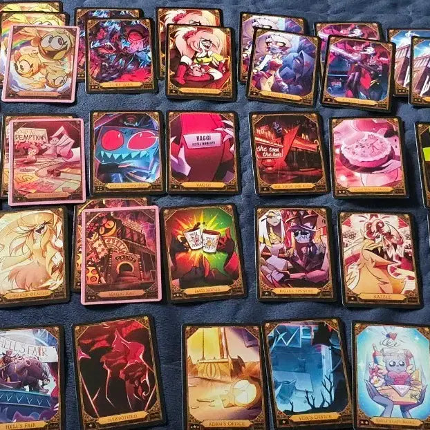[BUNJANG] Hazbin Hotel Season 2 Trading Cards Bundle Set / [더이상 가격 내림 없음] 해즈빈 호텔 시즌2 트레이딩 카드 일괄 판매