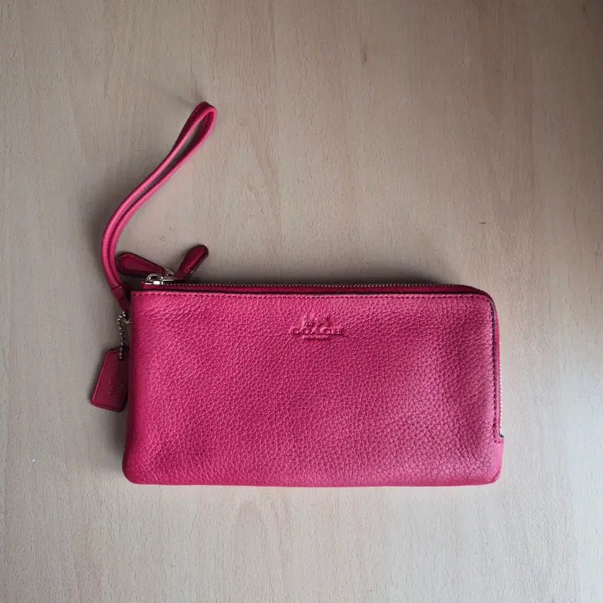 [BUNJANG] Coach Double Zipper Wristlet Wallet / 코치  [새상품]