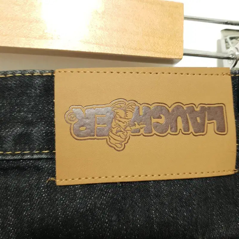 [BUNJANG] Lafayette Embroidered Denim Pants / 라퍼 세깅보이 자수 데님 팬츠 28_M2413