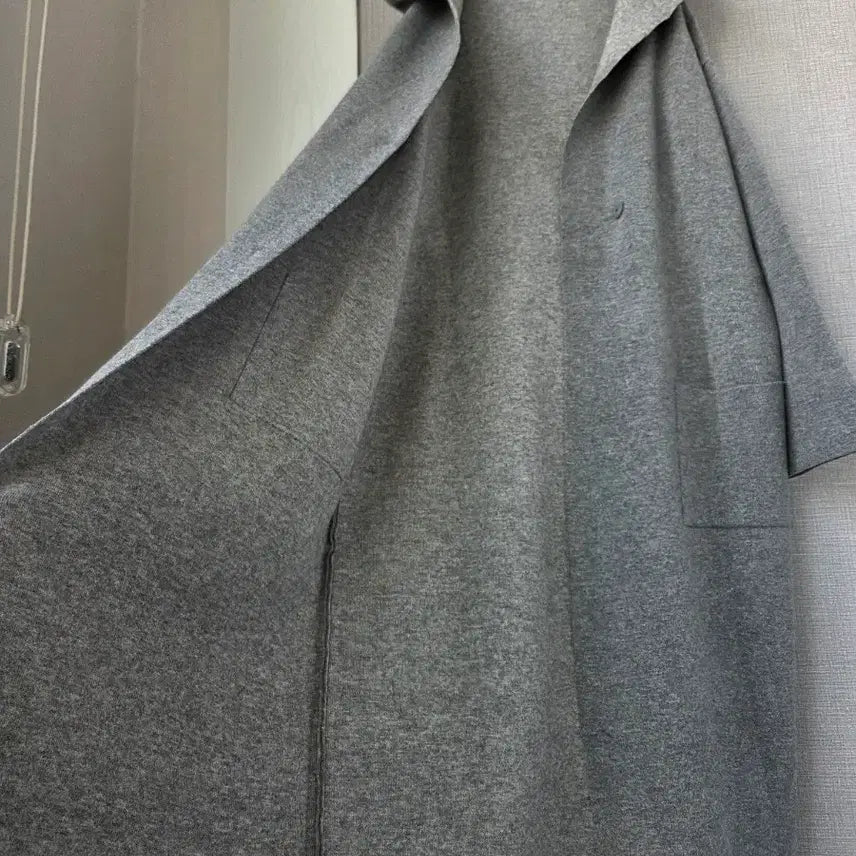 [BUNJANG] BLOOM Hooded Long Knit Coat / BLOOM 후드 롱니트코트