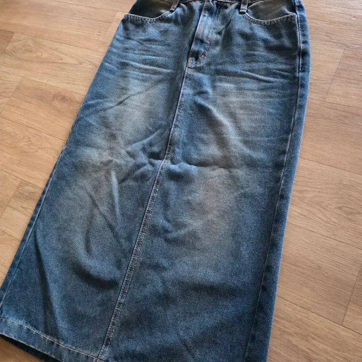 [BUNJANG] Vintage Denim Long Skirt / 데님 롱스커트 택배비포함
