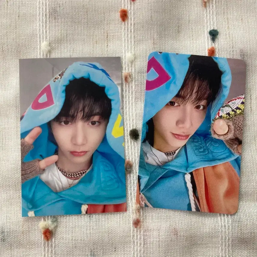 [BUNJANG] BOYNEXTDOOR TaeSan WHO! Broadcast Photocard Set / 보이넥스트도어 WHO! 공방 태산 사녹 포카 2장