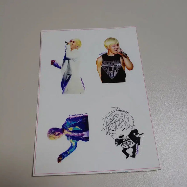 [SOLD OUT] 빅뱅 대성 스티커 6개