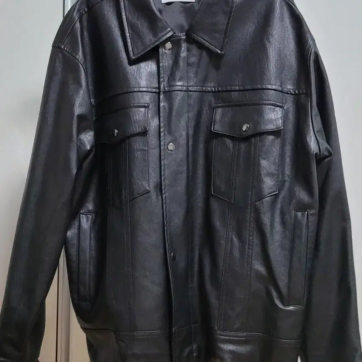 [BUNJANG] BRONTE Leather Jacket (L) / BRONTE 가죽 자켓 (L)