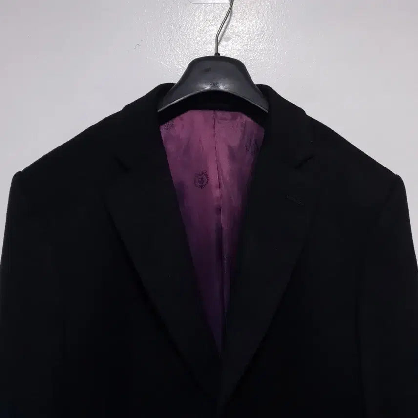 [BUNJANG] Cambridge Members First Class Pure Cashmere 100% Long Coat Black / 100) 캠브리지맴버스 퍼스트클래스 퓨어 캐시미어 100% 롱 코트 블랙