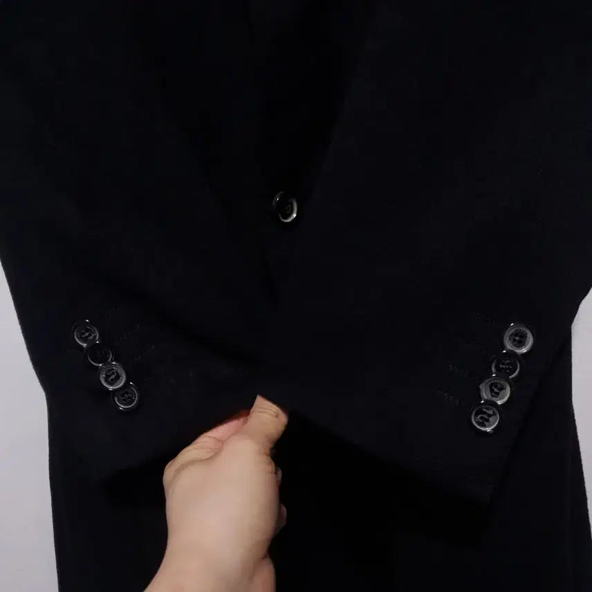 [BUNJANG] Cambridge Members First Class Pure Cashmere 100% Long Coat Black / 100) 캠브리지맴버스 퍼스트클래스 퓨어 캐시미어 100% 롱 코트 블랙