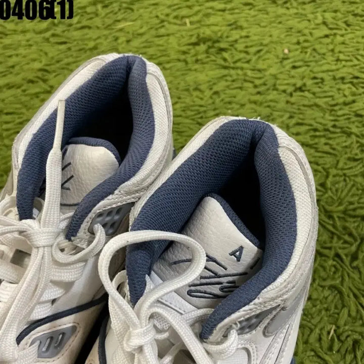 [BUNJANG] Nike Air White High-Top Sneakers / 나이키 에어 화이트 하이탑 스니커즈 신발 245