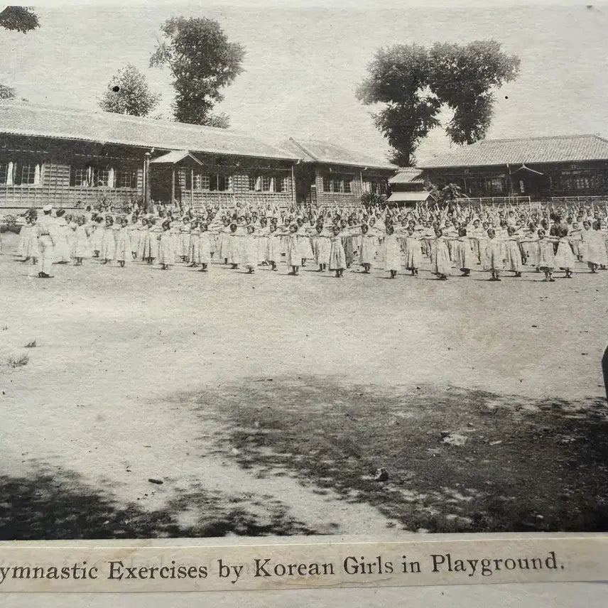 [BUNJANG] 1920s Korean Modern Common School Education System - Educational Plates / 1920년 - 한국의 근대식 보통학교 교육 현장 - 교육 시스템 모습