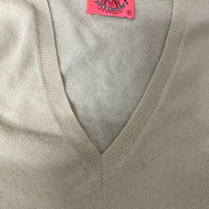 [BUNJANG] Juicy Couture Cashmere 100% Knit Sweater / 재질넘사벽)쥬시꾸띄르 캐시미어100 니트/온라인최저가