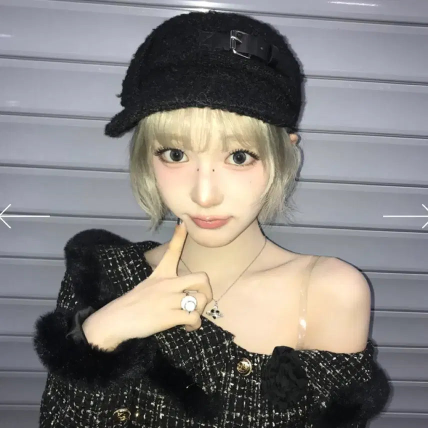 [BUNJANG] Pain or Pleasure Luna Bellboy Cap Black / [새상품] 페인오어플레져 LUNA BELLBOY CAP 블랙 루나캡
