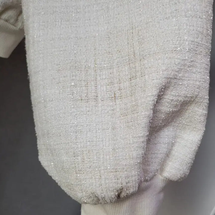 [BUNJANG] Unbranded Volume Sleeve Crop Jacket / 펄 볼륨소매 크롭자켓