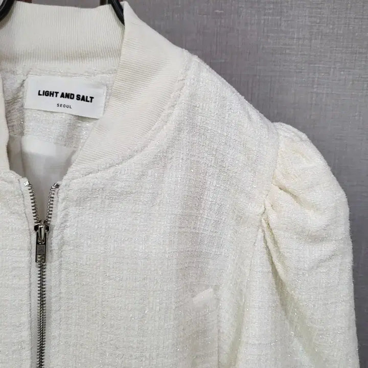 [BUNJANG] Unbranded Volume Sleeve Crop Jacket / 펄 볼륨소매 크롭자켓