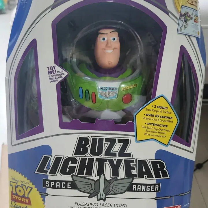 [BUNJANG] Thinkway Toy Story Buzz Lightyear Signature Figure / 씽크웨이 토이 스토리 버즈 라이트이어 시그니쳐 새상품