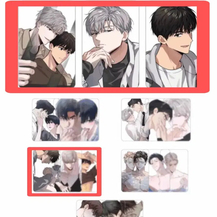 [SOLD OUT] 녹티아 랜덤 포카 패션 투명 포카 포토카드