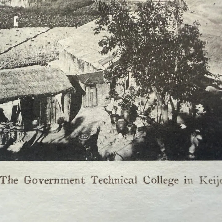 [BUNJANG] 1920s Keijo Industrial College Panoramic Photograph / 1920년 - 경성공업전문학교 - 전경 사진