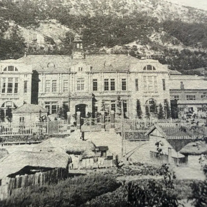 [BUNJANG] 1920s Keijo Industrial College Panoramic Photograph / 1920년 - 경성공업전문학교 - 전경 사진
