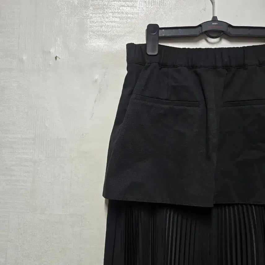 [BUNJANG] Giltfree Layered Pleated Maxi Skirt / 길트프리 레이어드 플리츠 스커트 S