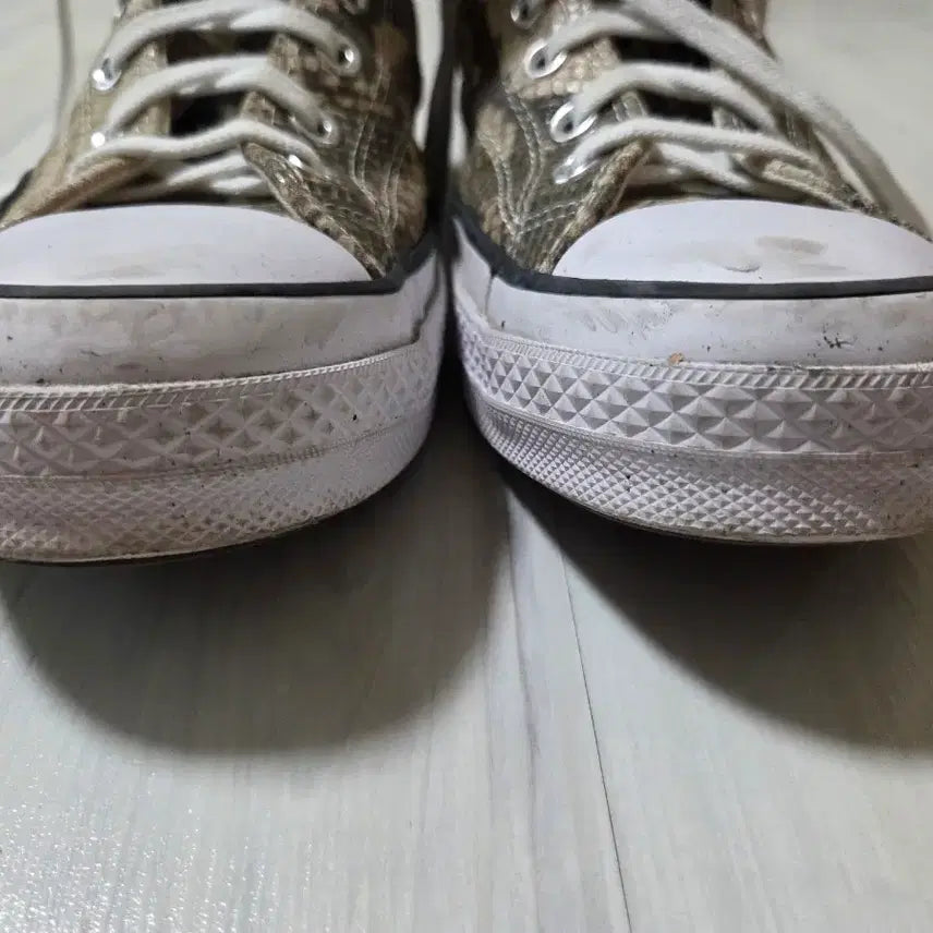 [BUNJANG] Converse x Stussy Chuck 70 High Leather Snakeskin / 컨버스 x 스투시 척 70 하이 레더 스네이크스킨 275