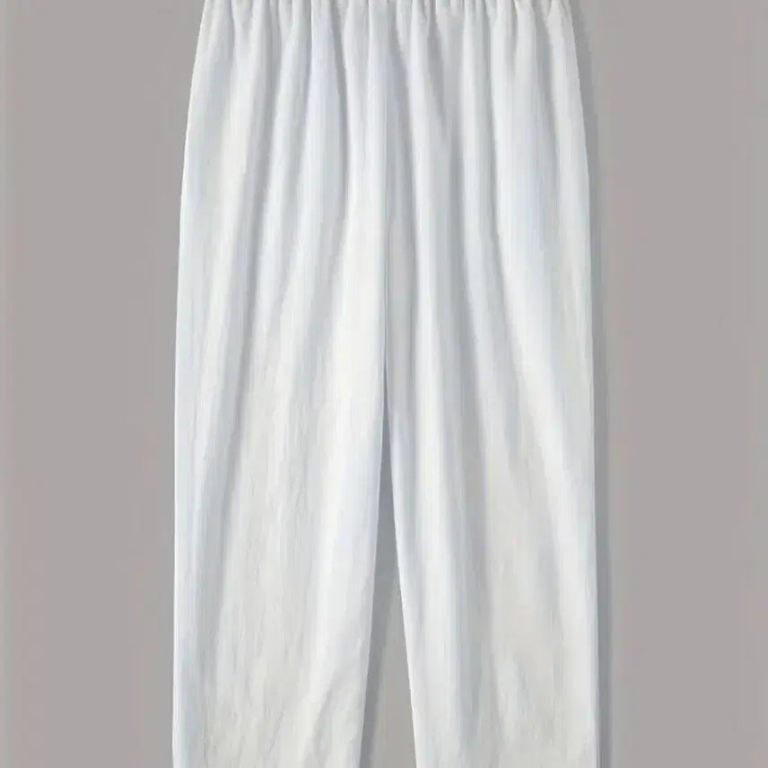 [BUNJANG] White Wide Leg Pants / 화이트 와이드 팬츠.새상품