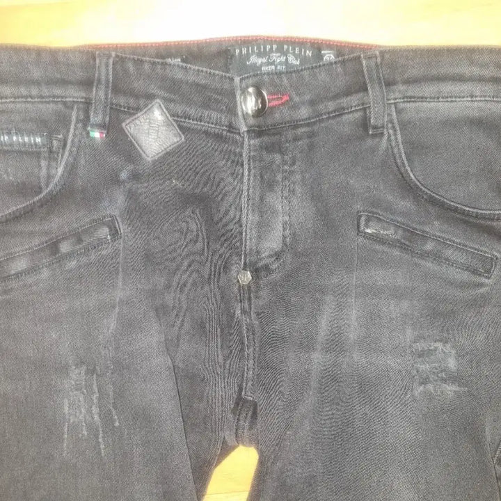 [BUNJANG] Philipp Plein Biker Jeans Black / 34)필립플레인 바이커진/블랙/새제품급 /정품