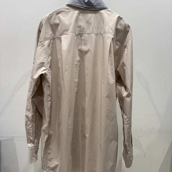[BUNJANG] Recto 25SS Contrast Double Collar Shirt / 렉토 25SS 콘트라스트 더블 카라 셔츠