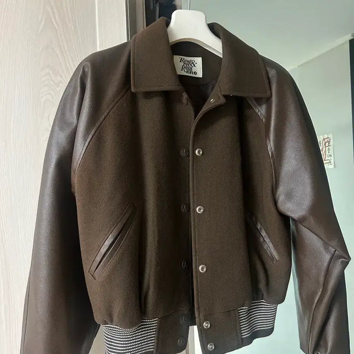 [BUNJANG] Restiraction Wool Bomber Jacket / 레스트레크레이션 울 봄버 자켓