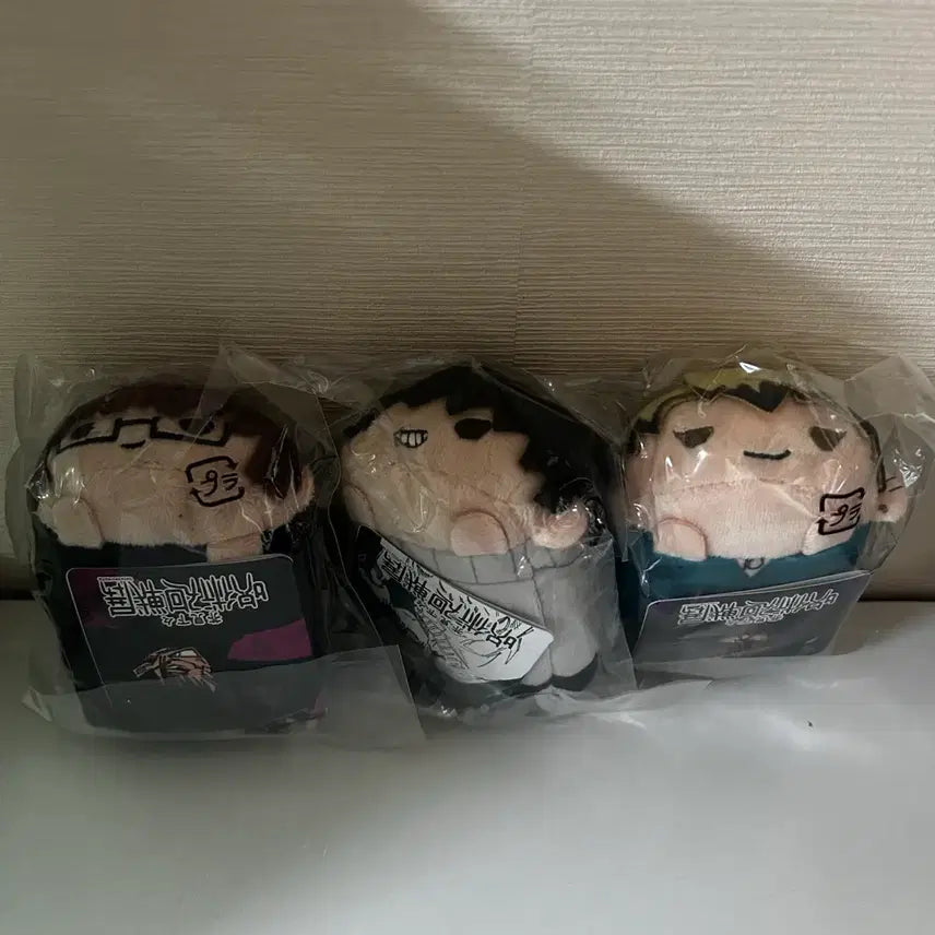 [SOLD OUT] 택포)주술회전 쯔무쯔무 노루캬라 누이 인형 3종세트 (마키,나오야,토우지