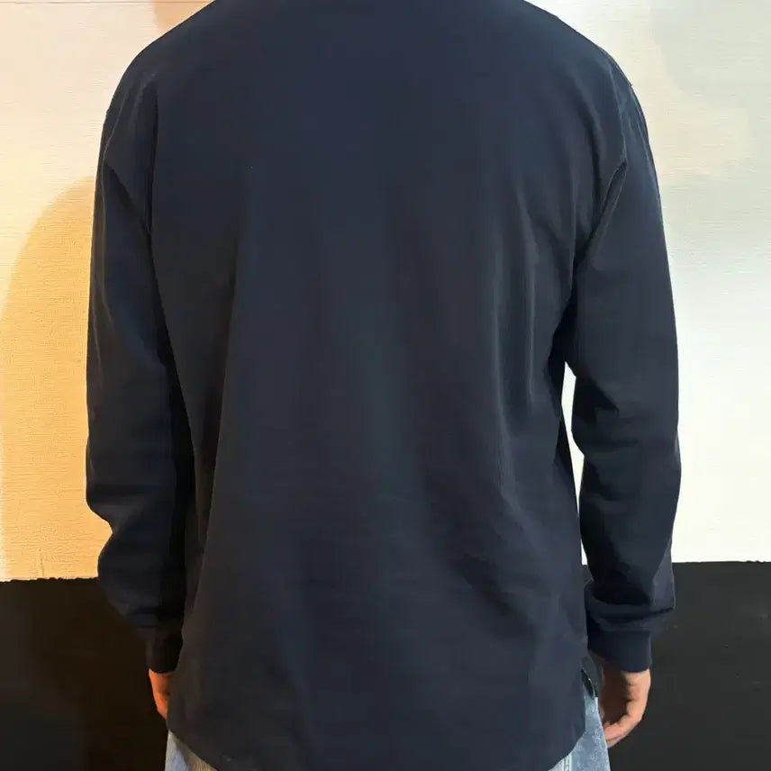 [SOLD OUT] [세탁완료] Lee 네이비 긴팔 티셔츠 L