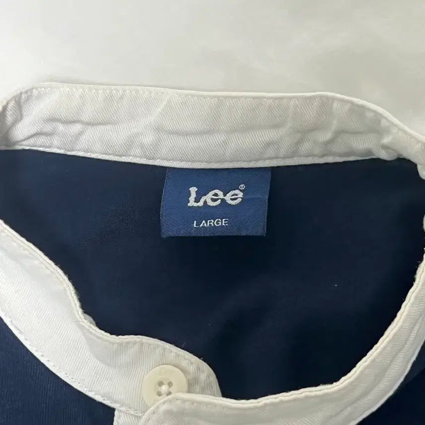 [SOLD OUT] [세탁완료] Lee 네이비 긴팔 티셔츠 L