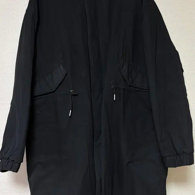 [BUNJANG] Wednesday Oasis M-65 Fishtail Parka Padded Coat Black L / 웬즈데이오아시스 M-65 피쉬테일 야상 패딩 코트 블랙 L 판매